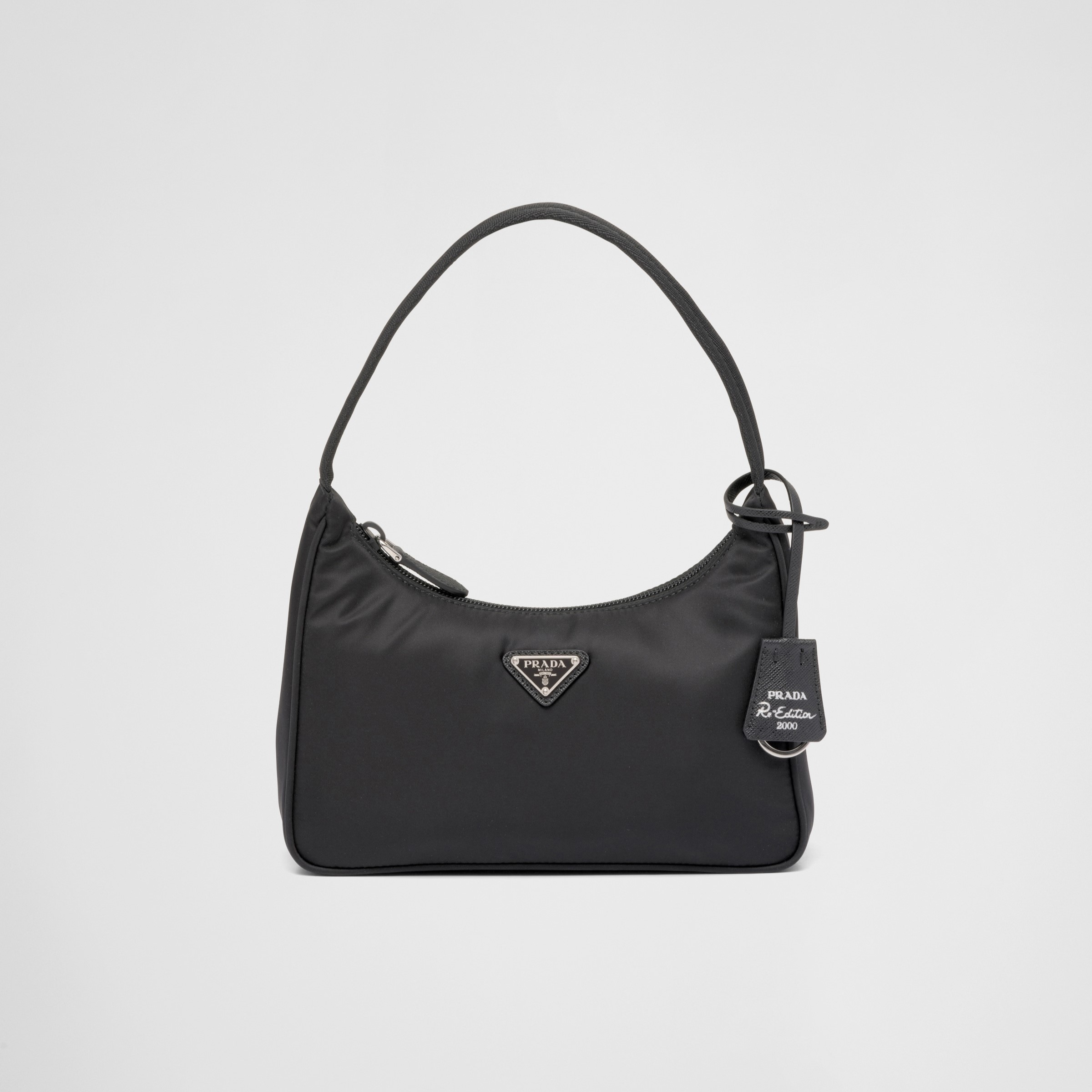 RE-NYLON MINI BAG, RECYCLED POLYAMIDE – BLACK